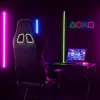 Neoninis LED skydelis žaidimų įrangai MANTA SNL111MT – dekoratyviniai šviesos simboliai
