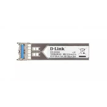 D-Link 1 prievado Mini-GBIC SFP į 1000BaseSX pramoninis siųstuvas-imtuvas