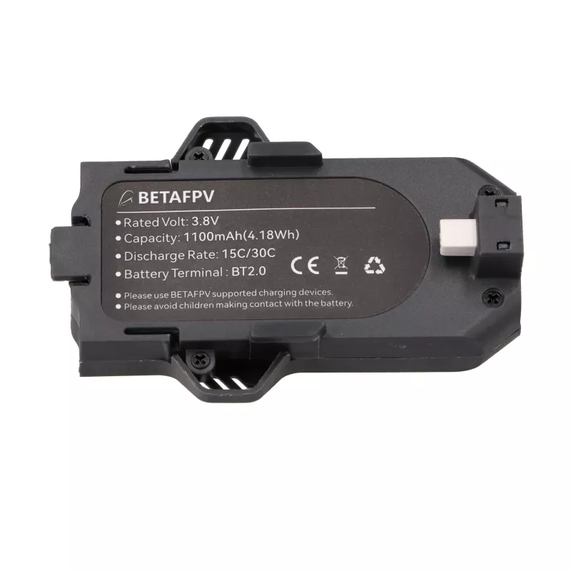 Aquila16 BetaFPV dronų baterijų rinkinys 15C 1100mAh 2 vnt., 3.8V