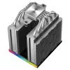Oro aušintuvas procesoriui DeepCool AK620 Digital SE, dviejų bokštų, 6x Ø6 mm šilumos vamzdeliai, 2x 120 mm PWM ventiliatoriai, RGB, aukštis 161 mm