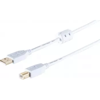 USB kabelis ShiverPeaks 77025-WF High Speed USB 2.0 A-B jungtis