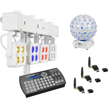 LED šviesų rinkinys EUROLITE KLS-180 ws B-40 ws QuickDMX Easy Show