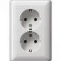 Gira 078003 Baltas