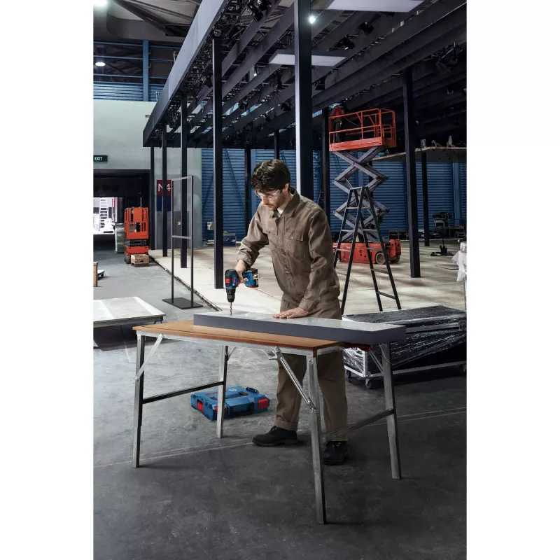 Bosch GSR 18V-55 Professional - belaidis gręžtuvas/suktuvas 1800 RPM juoda, mėlyna