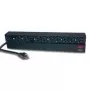 APC Rack PDU, Basic, 1U, 20A, 120V maitinimo paskirstymo įrenginys (PDU) juodas