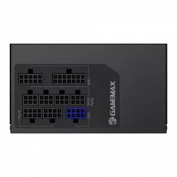 Gamemax GX 650GF 650W maitinimo blokas, 80 PLUS Gold, pilnai modulinis