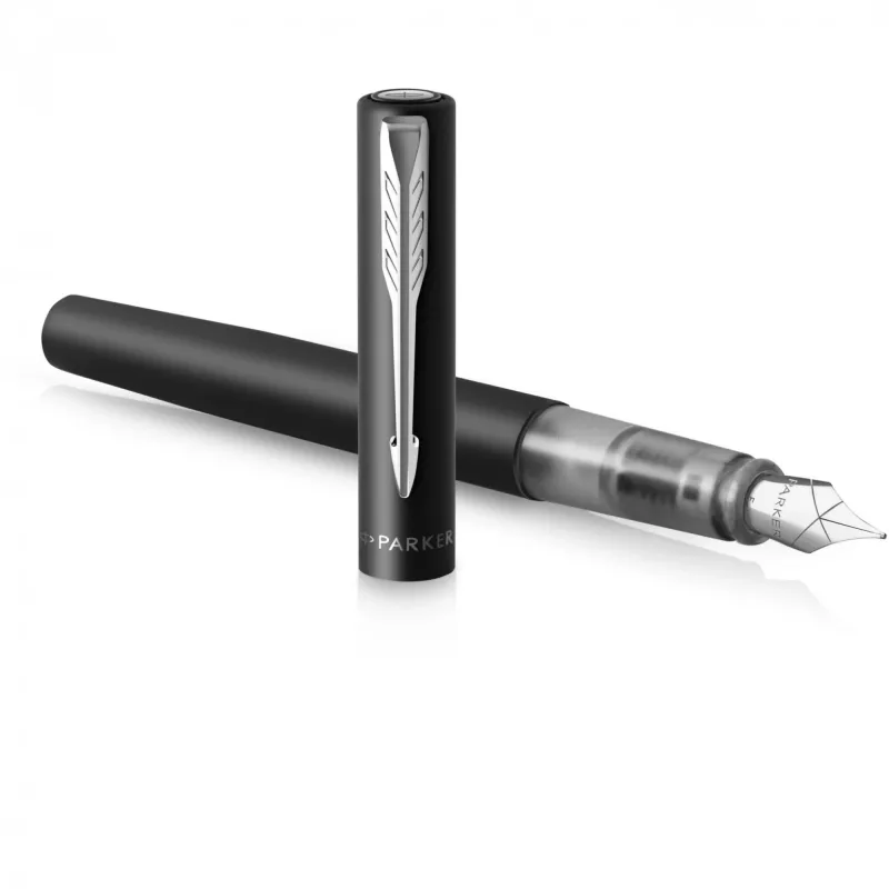 Parker Vector XL automatinis rašiklis su kasetėmis, juodas, 1 vnt.