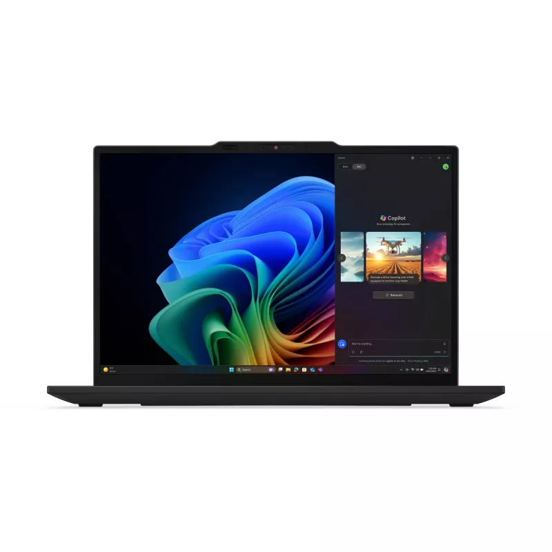 Nešiojamas kompiuteris Lenovo ThinkPad X13 Gen 6 (AMD) Copilot+ PC AMD Ryzen™ AI 5 340 33,8 cm (13,3 colio) WUXGA 32 GB LPDDR5x-SDRAM 1 TB SSD Wi-Fi 7 (802.11be) Windows 11 Pro juodas