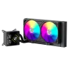 Gamemax GLACIER 240 LCD BK skysčio aušintuvas procesoriui | Intel, AMD