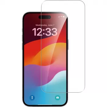 Apsauginis stiklas 4smarts 540595 Apple iPhone 15 – neperšaunamas grūdintas stiklas