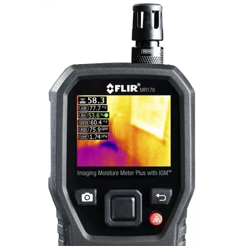 Hygrometras/psichrometras FLIR MR176 juodas