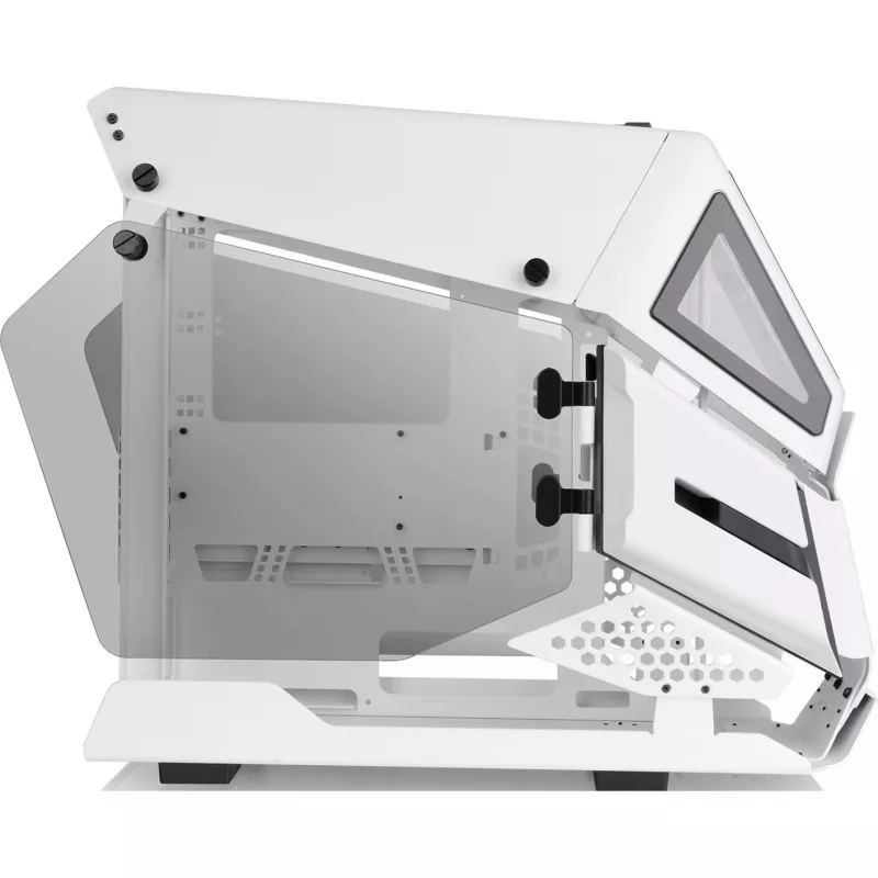 PC korpusas Thermaltake AH T200 Snow Micro Tower baltas
