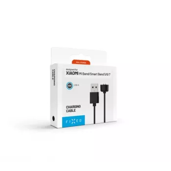 Įkrovimo laidas FIXED, skirtas Xiaomi Mi Band 5/6/7 – USB-A prie firminės jungties, 1 m