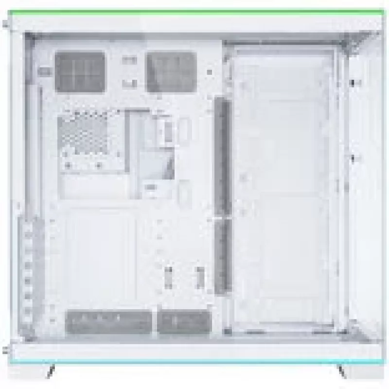 Lian Li O11D EVO RGB + TRYX PANORAMA SE ARGB Pilnas skysčio aušinimo komplektas - Baltas, 360mm