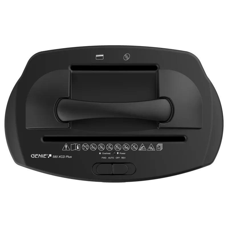 Popieriaus smulkintuvas GENIE 580 XCD Plus juodas