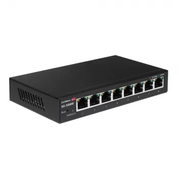 Edimax GS-5008E valdomas gigabitinio Ethernet tinklo jungiklis (10/100/1000) juodas