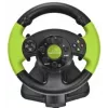 Esperanza EG104 High Octane vairas su pedalų komplektu, PC/PS3/Xbox 360, juodos ir žalios spalvų
