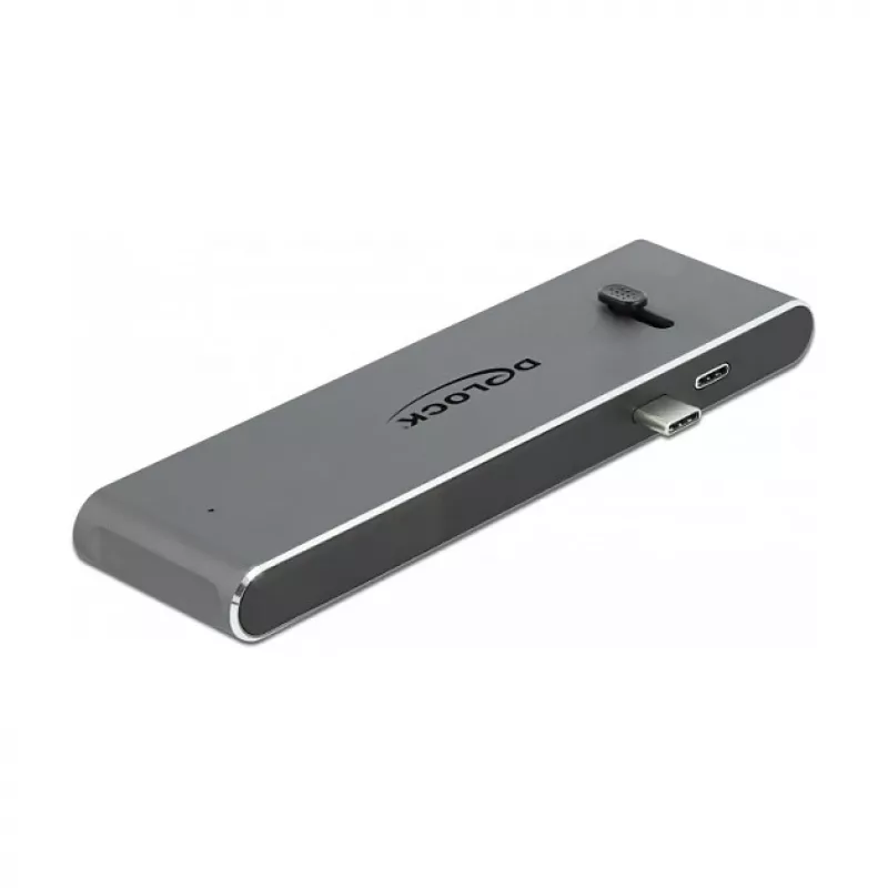 Docking stotelė DeLOCK Dual USB Type-C su HDMI USB 3.2 SD PD 3.0