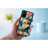 Apsauginis dėklas iKins Samsung Galaxy S20+ mozaikinis juodas