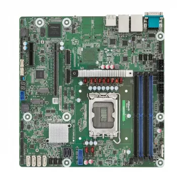 Pagrindinė plokštė ASRock W880D4U Micro-ATX LGA 1851 Intel Core Ultra 100&200