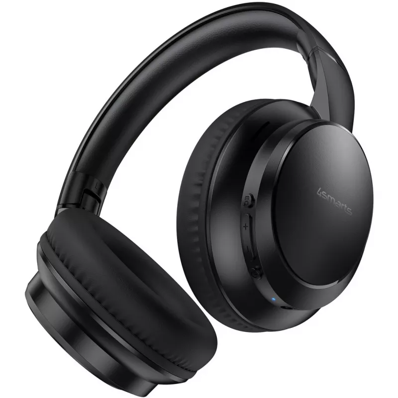 Ausinės 4smarts SkyBuds Wave belaidės Bluetooth ir laidinės, juodos