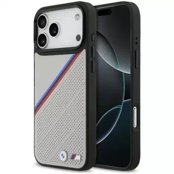 BMW odinis dėklas su MagSafe, skirtas Apple iPhone 17 Pro Max, pilkas