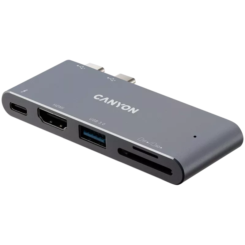 CANYON DS-5 5in1 Thunderbolt 3 4K Space Grey