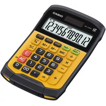 CASIO WM-320MT-S biuro skaičiuotuvas vandeniui atsparus, 12 skaitmenų ekranas, nuimama klaviatūra