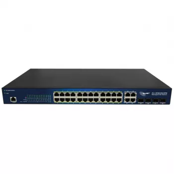 Valdomas jungiklis ALLNET ALL-SG8428V2PM 24 prievadai Gigabit Ethernet PoE