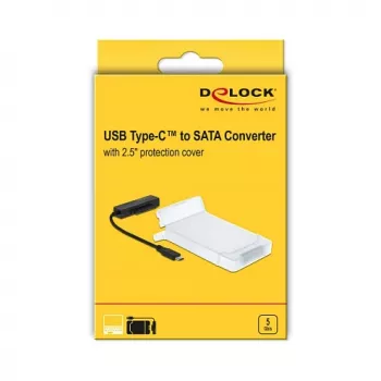 DeLOCK 64084 USB-C prievado kortelė 2,5 inch SATA HDD/SSD adapteriui