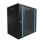 Sieninis spintos stovas Extralink 12U 600x450 juodas