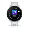 Išmanusis laikrodis GARMIN Forerunner 165 Music – GPS, 1,2 colio AMOLED, 43 mm korpusas, 11 dienų baterija, 5 ATM, 4 GB, Pilka