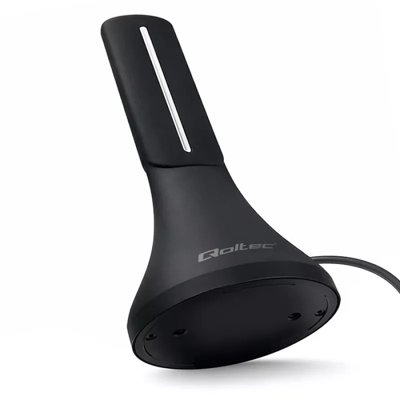 Televizijos antena QOLTEC TV DVB-T/T2 Qoltec (vidaus / lauko) modelis 57065
