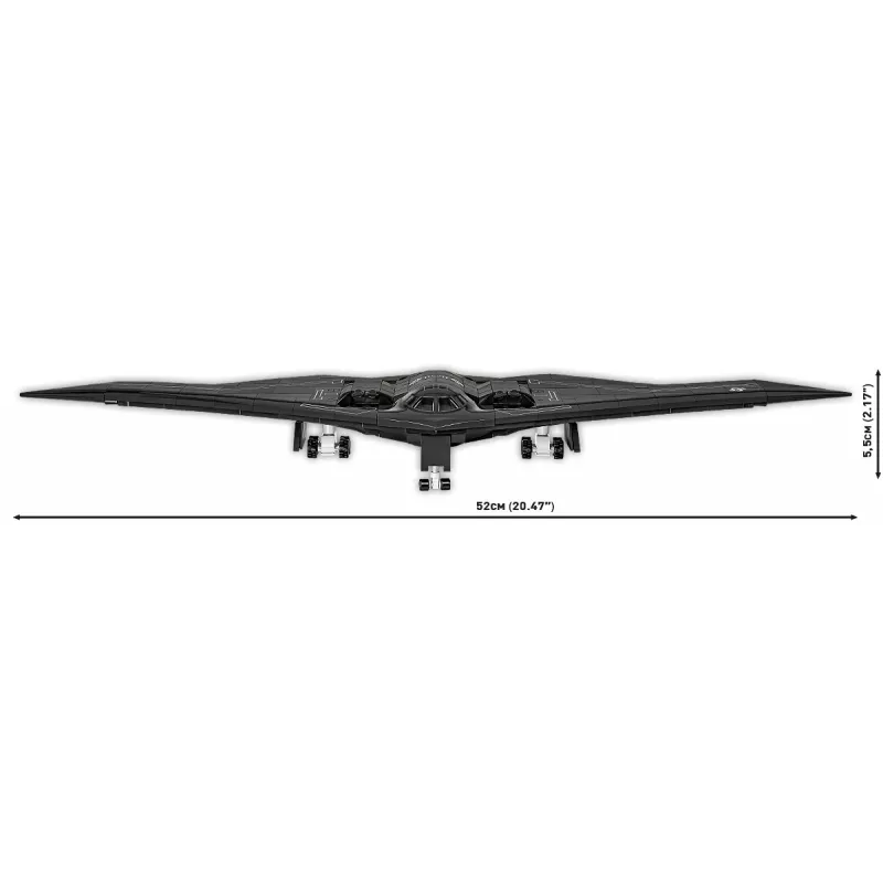Konstruktorius Cobi Northrop Grumman B-2 SPIRIT modelio rinkinys