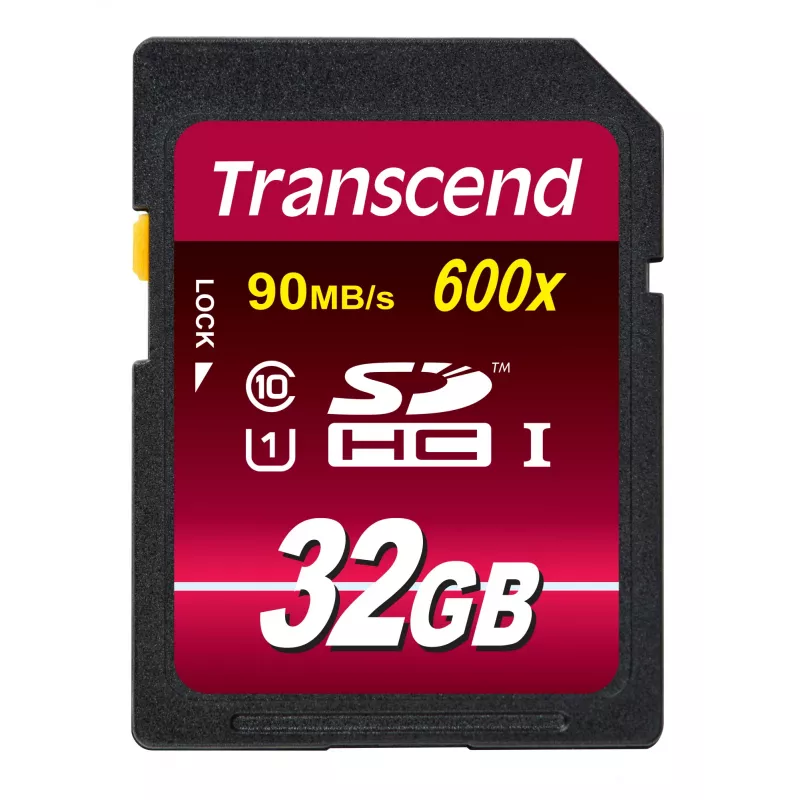 „Transcend“ 32 GB SDHC UHS-I 600x atminties kortelė TS32GSDHC10U1