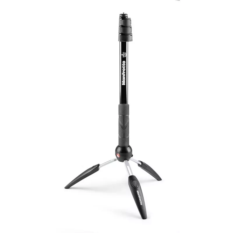 Tripod Manfrotto Pixi Evo skaitmeniniams/filmavimo fotoaparatams 3 kojelės Juodas