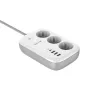 Power Strip Tellur TLL331521 Smart WiFi su 3 kištukiniais lizdais, PD 30W, QC 18W