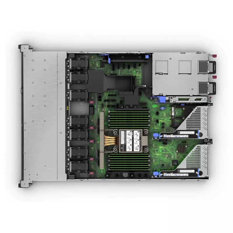 Serveris (1U) HPE ProLiant DL320 Gen11 Intel Xeon Silver 4510 2.4GHz 12c 1P 64GB DDR5 8x SFF 2x1000W PS