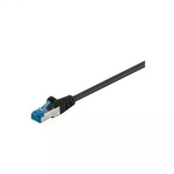 Pataisos laidas Goobay CAT 6A 0,25 m juodas