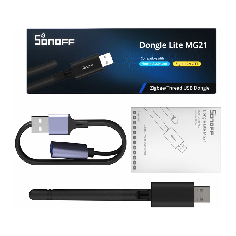 Belaidė ZigBee sąsaja SONOFF Dongle-LMG21 (Home Assistant, openHAB, Zigbee2MQTT)