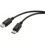 Renkforce DisplayPort jungiamasis laidas, DisplayPort kištukas – DisplayPort kištukas, 2,00 m, juodas, RF-5771516, PVC apvalkalas