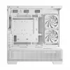Korpusas DeepCool CG380 3F WH — Baltas, Midi Tower, 235×437×451 mm, ITX/mATX, 3x 120 mm ventiliatoriai