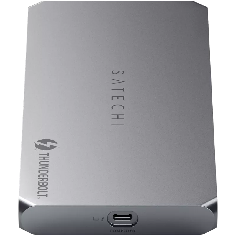 Satechi Thunderbolt 4 Dock ST-DT4MDM-EU – Thunderbolt 4 stotelė, 2× HDMI 2.0, 2× USB-A 3.2