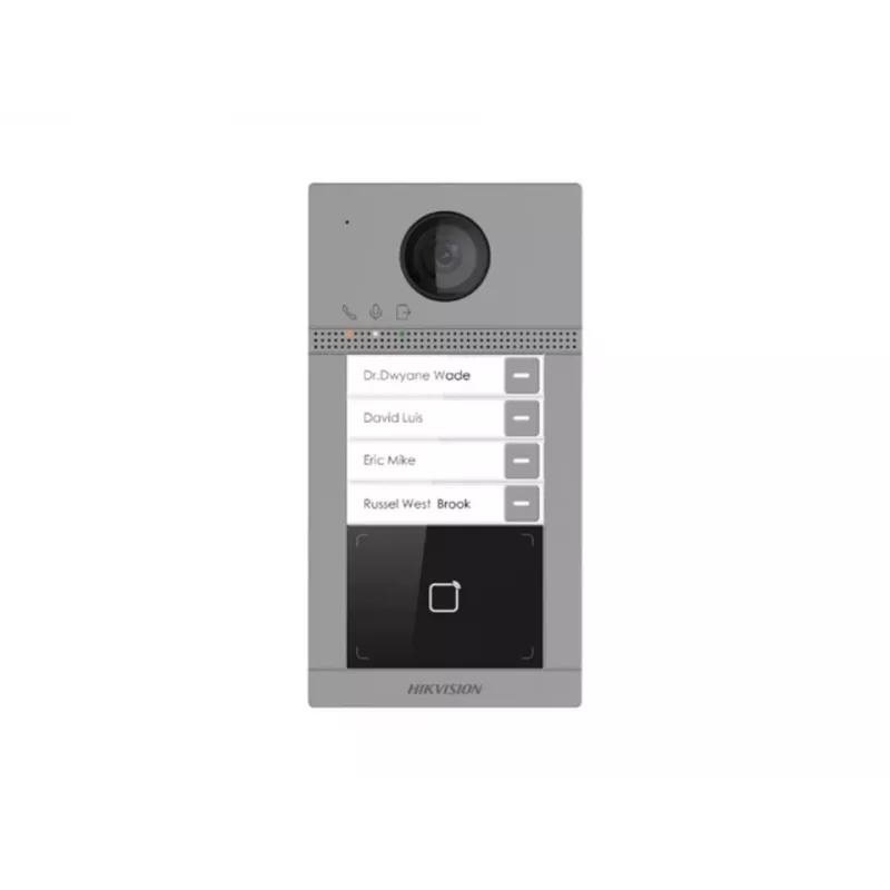 Vaizdo domofono sistema Hikvision DS-KV8413-WME1(C) 2 MP pilka IP65