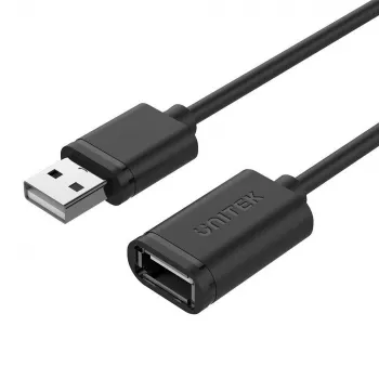 UNITEK Y-C450GBK USB 2.0 laidas 2 m USB A Juodas