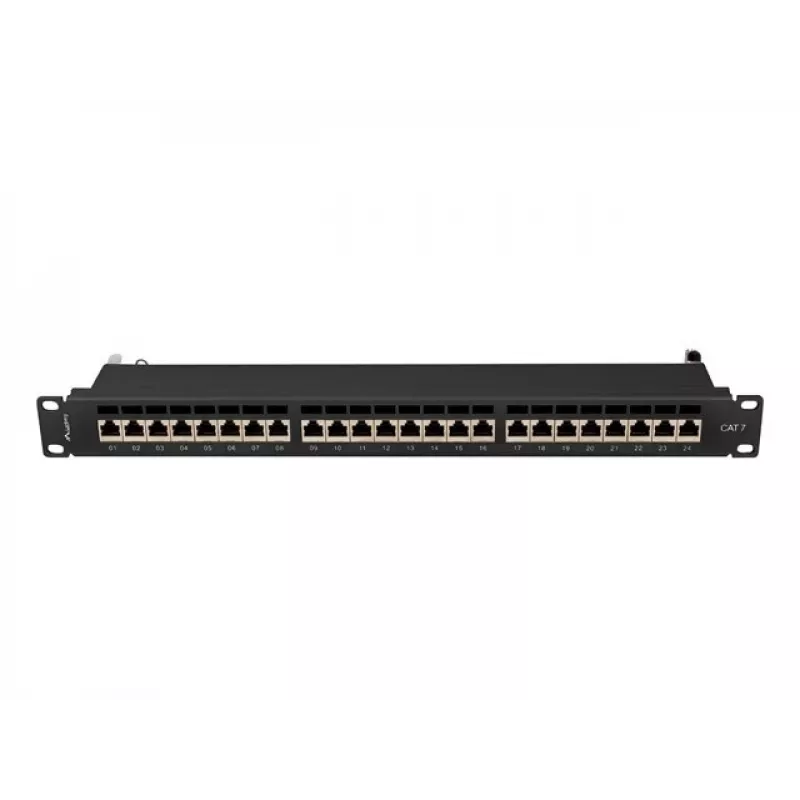 Patch panel 1U Lanberg PPS7-1024-B