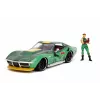 Automobilis Jada Toys Street Fighter 1969 Chevrolet 1:24 Metalinis Žalias