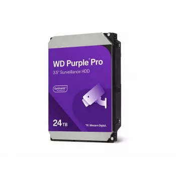 Vidinis kietasis diskas Western Digital Purple Pro WD241PURP 24 TB 7200 RPM 3,5 colio SATA 512 MB talpykla