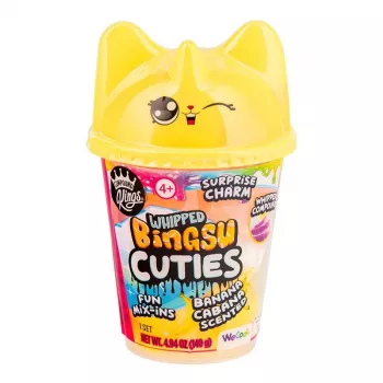 WECOOL Whipped Bingsu Cuties Banana Cabana šaldytas desertų mišinys — Plaktas bingsu puodelis, bananų skonis