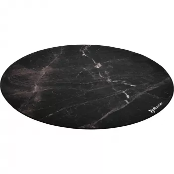 Arozzi Zona Round Floor Pad Black Marble – apvalus apsauginis kilimėlis kietoms grindims ir žemam kilimui